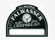 ALL NATURAL FALWASSER WATER THIN CRISPBREAD MADE IN AUSTRALIA