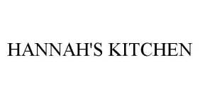 HANNAH'S KITCHEN