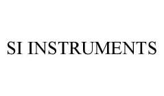 SI INSTRUMENTS