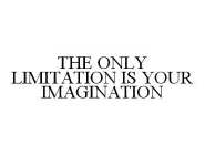 THE ONLY LIMITATION IS YOUR IMAGINATION