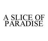 A SLICE OF PARADISE