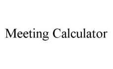 MEETING CALCULATOR