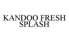 KANDOO FRESH SPLASH