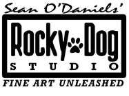 SEAN O'DANIELS' ROCKY DOG STUDIO FINE ART UNLEASHED