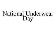 NATIONAL UNDERWEAR DAY