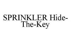 SPRINKLER HIDE-THE-KEY