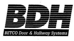 BDH BETCO DOOR & HALLWAY SYSTEMS