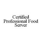 CERTIFIED PROFESSIONAL FOOD SERVER