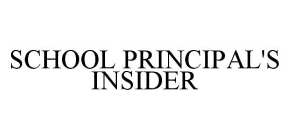 SCHOOL PRINCIPAL'S INSIDER