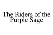 THE RIDERS OF THE PURPLE SAGE
