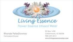 LIVING ESSENCE FLOWER ESSENCE INFUSED WATER