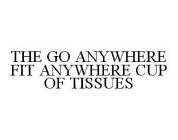 THE GO ANYWHERE FIT ANYWHERE CUP OF TISSUES