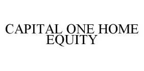 CAPITAL ONE HOME EQUITY