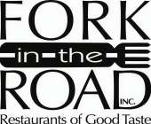 FORK IN THE ROAD