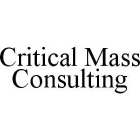 CRITICAL MASS CONSULTING