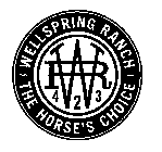 WELLSPRING RANCH THE HORSE'S CHOICE WR 423