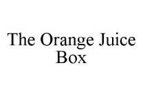THE ORANGE JUICE BOX