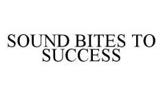 SOUND BITES TO SUCCESS