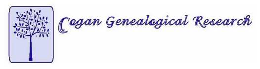 COGAN GENEALOGICAL RESEARCH