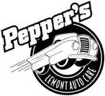 PEPPER'S LEMONT AUTO CARE