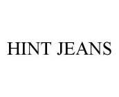 HINT JEANS