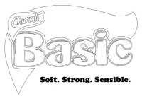 CHARMIN BASIC SOFT. STRONG. SENSIBLE.
