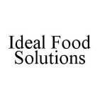 IDEAL FOOD SOLUTIONS