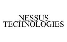 NESSUS TECHNOLOGIES