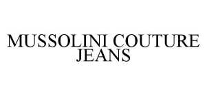 MUSSOLINI COUTURE JEANS
