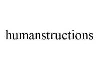HUMANSTRUCTIONS