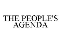 THE PEOPLE'S AGENDA