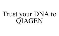 TRUST YOUR DNA TO QIAGEN