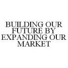 BUILDING OUR FUTURE BY EXPANDING OUR MARKET