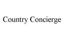 COUNTRY CONCIERGE