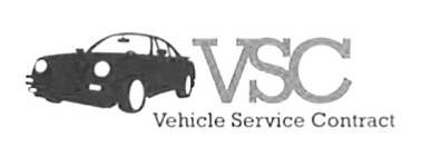 VSC VEHICLE SERVICE CONTRACT