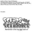 SCRAPS AND SCRIBBLES REMEMBER IT THE WAY YOU WANT