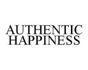 AUTHENTIC HAPPINESS