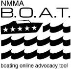 NMMA B.O.A.T. BOATING ONLINE ADVOCATING TOOL