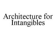 ARCHITECTURE FOR INTANGIBLES