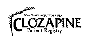 TEVA PHARMACEUTICALS USA CLOZAPINE PATIENT REGISTRY