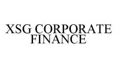 XSG CORPORATE FINANCE