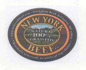 NEW YORK BEEF CO. 100% NATURAL GRASS-FED