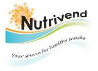 NUTRIVEND YOUR SOURCE FOR HEALTHY SNACKS