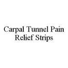 CARPAL TUNNEL PAIN RELIEF STRIPS