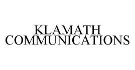 KLAMATH COMMUNICATIONS