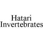 HATARI INVERTEBRATES