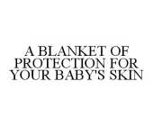 A BLANKET OF PROTECTION FOR YOUR BABY'S SKIN