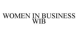 WOMEN IN BUSINESS WIB