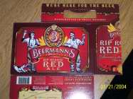 WE'RE HERE FOR THE BEER EST. 1909 B BEERMANN'S BEERWERKS LINCOLN ROSEVILLE CA