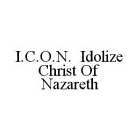 I.C.O.N. IDOLIZE CHRIST OF NAZARETH